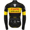 Maglia 2022 Lotto-Kern Haus Manica Lunga Giallo Nero